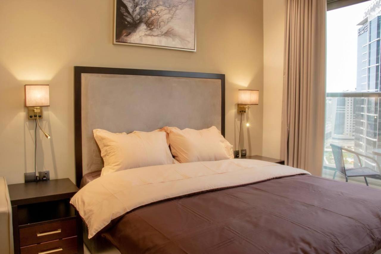 Aws Homes - Luxurious High Floor Studio With Breathtaking View Dubai Luaran gambar