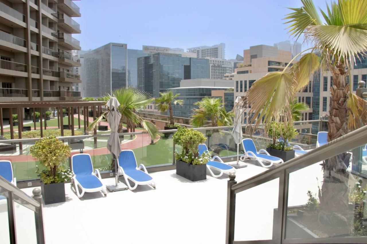 Aws Homes - Luxurious High Floor Studio With Breathtaking View Dubai Luaran gambar